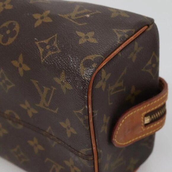 LOUIS VUITTON Monogram Trousse Patte Pression Cosmetic Pouch M47636 Auth 137557 - Picture 11 of 16